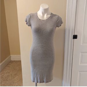 Club Monaco Striped Dress XS